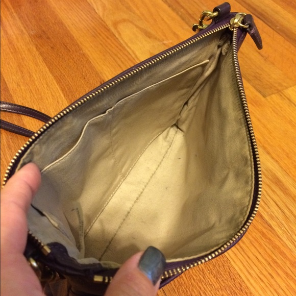 Purple Coach Purse - Picture 4 of 5